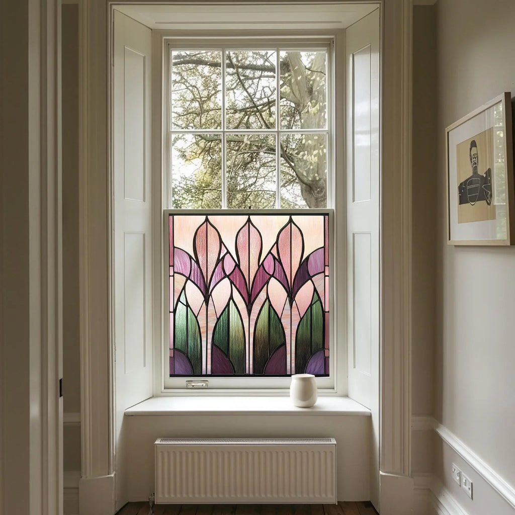 Jerzu Privacy Stained Glass Window Film Creative Windows