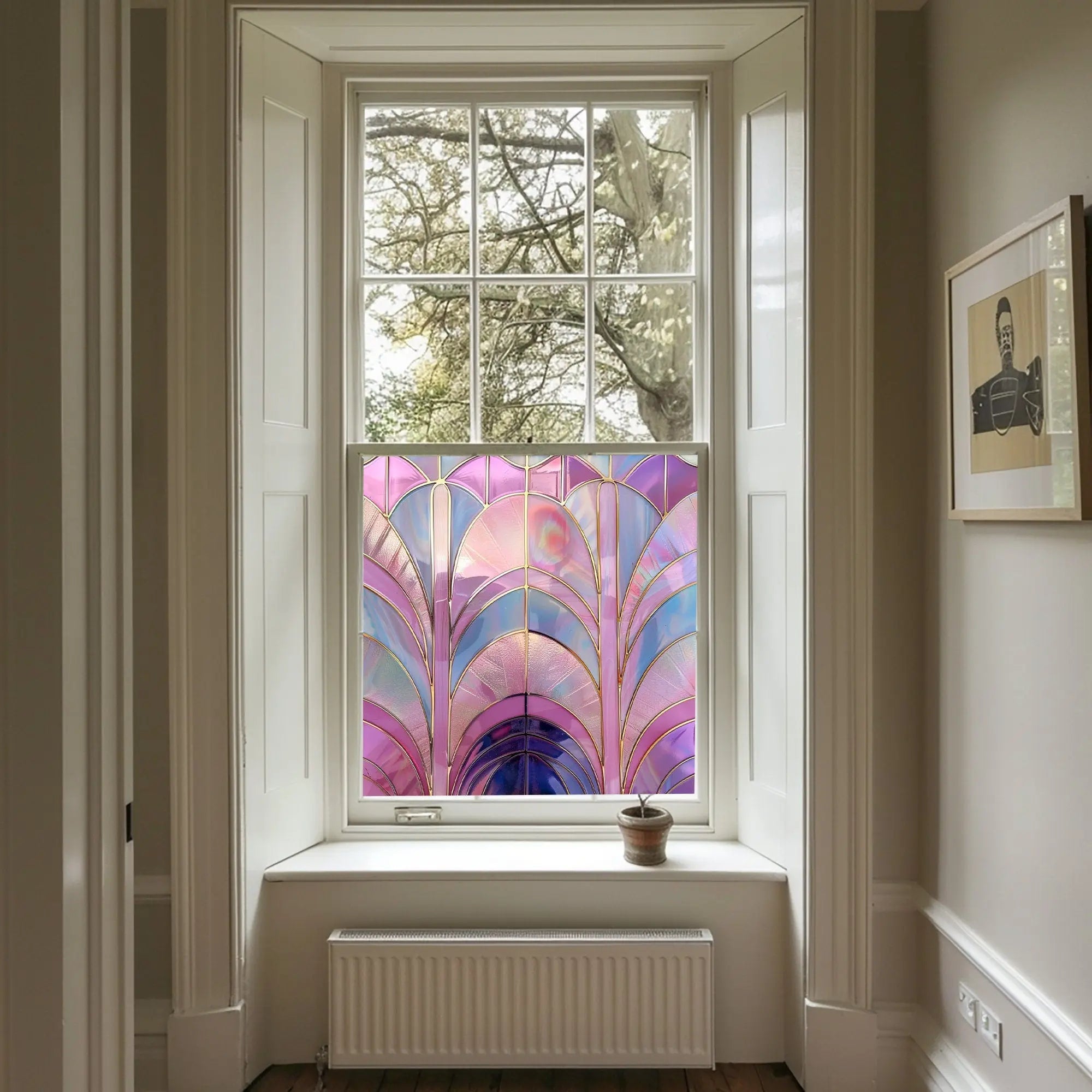 Vecchiano Stained Glass Privacy Window Film Creative Windows