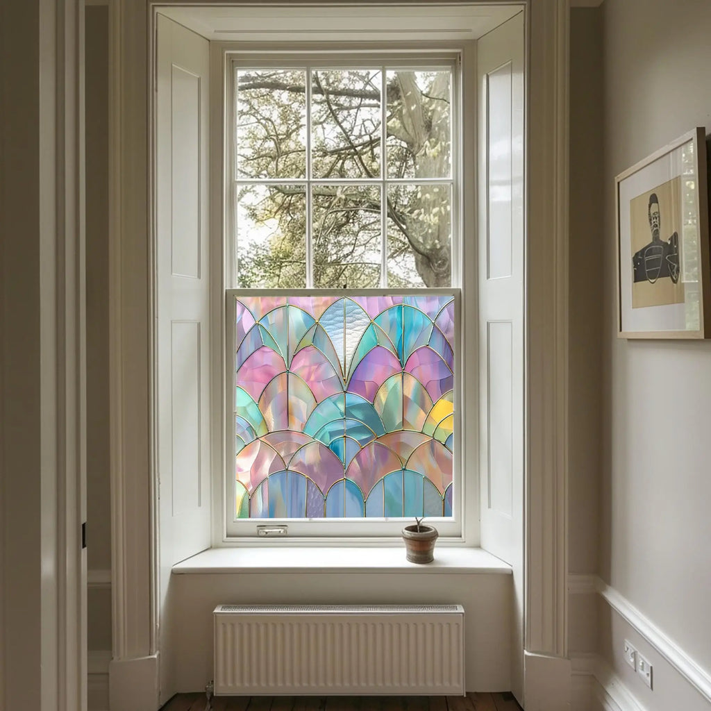 Onano Stained Glass Privacy Window Film Creative Windows