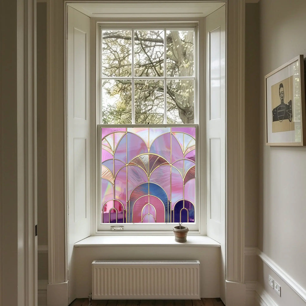 Vedelago Stained Glass Privacy Window Film Creative Windows