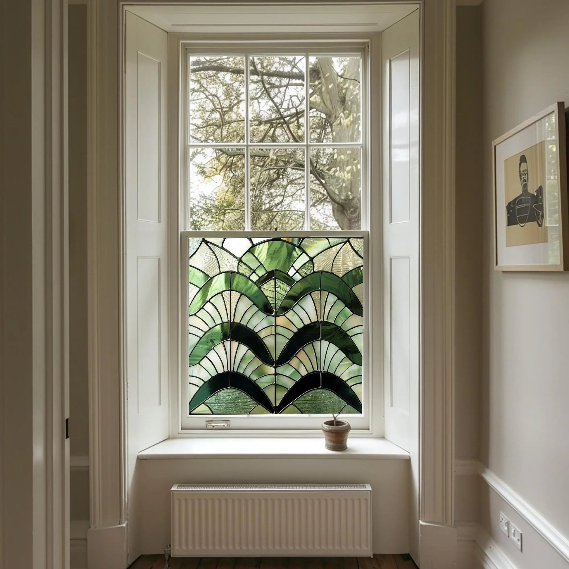 Surbo Stained Glass Window Film Creative Windows