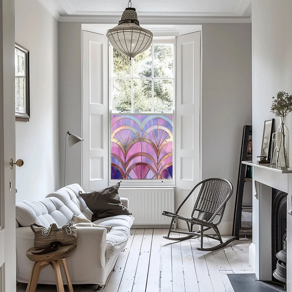 Valdastico Privacy Stained Glass Window Film Creative Windows