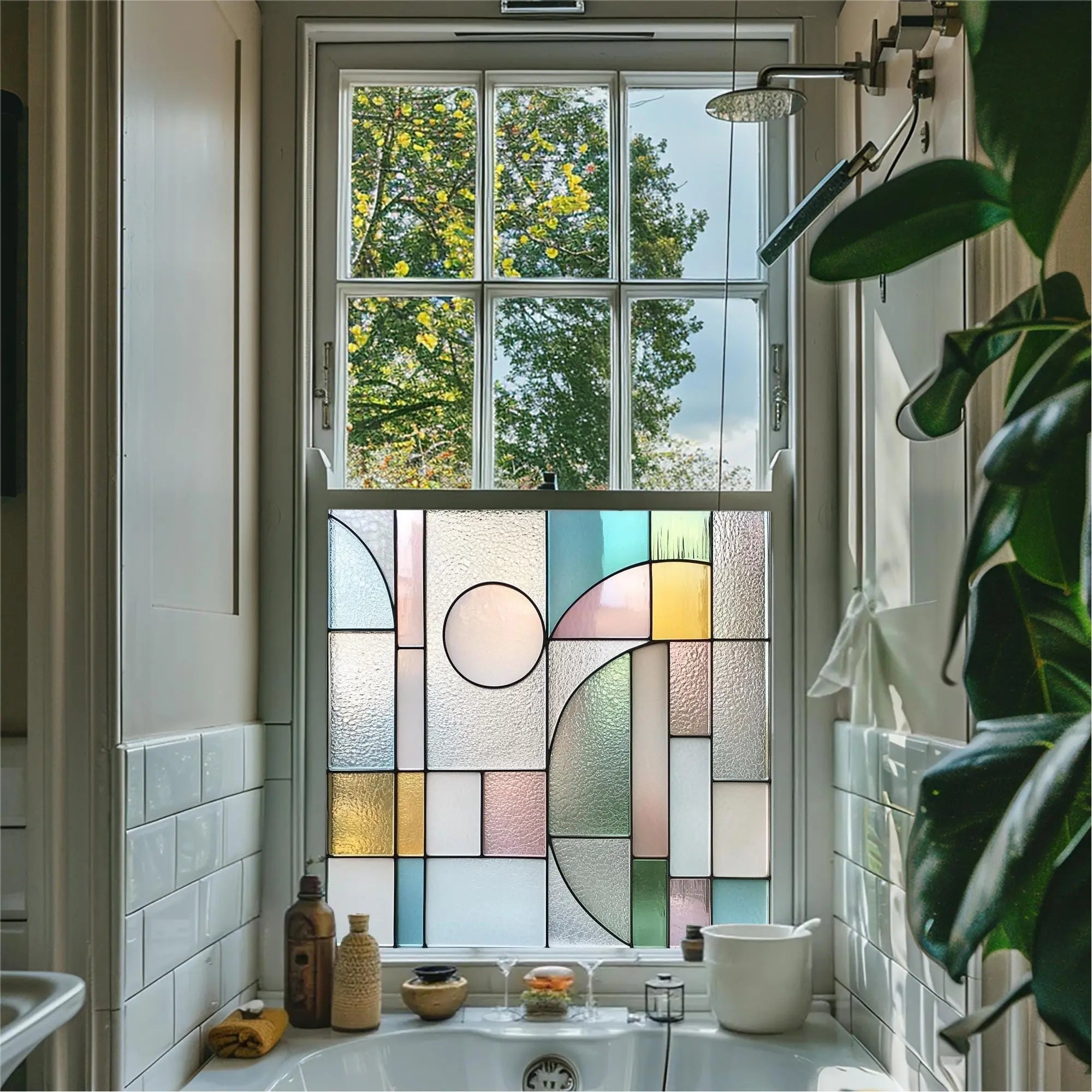 Arce Stained Glass Privacy Window Film Creative Windows