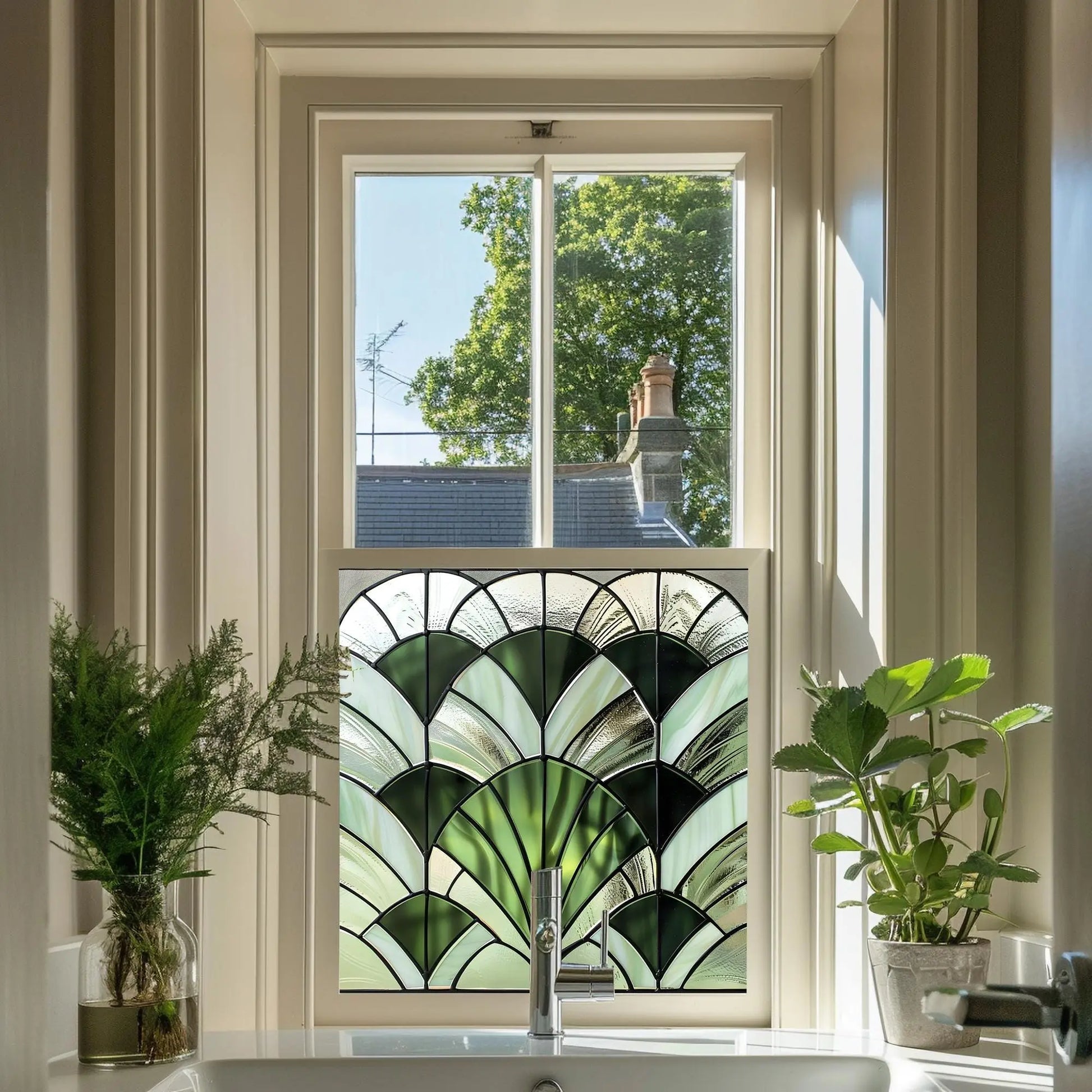 Merano Stained Glass Privacy Window Film Creative Windows