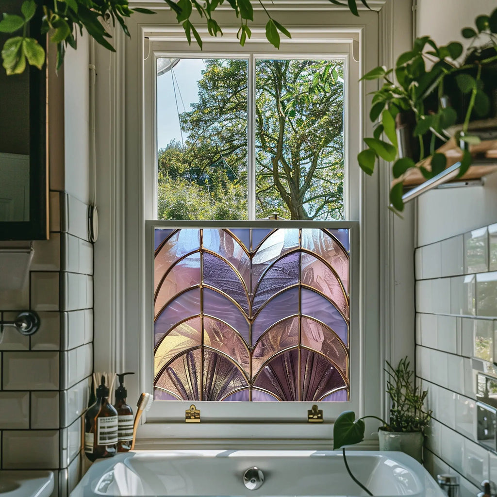 Zogno Stained Glass Privacy Window Film Creative Windows
