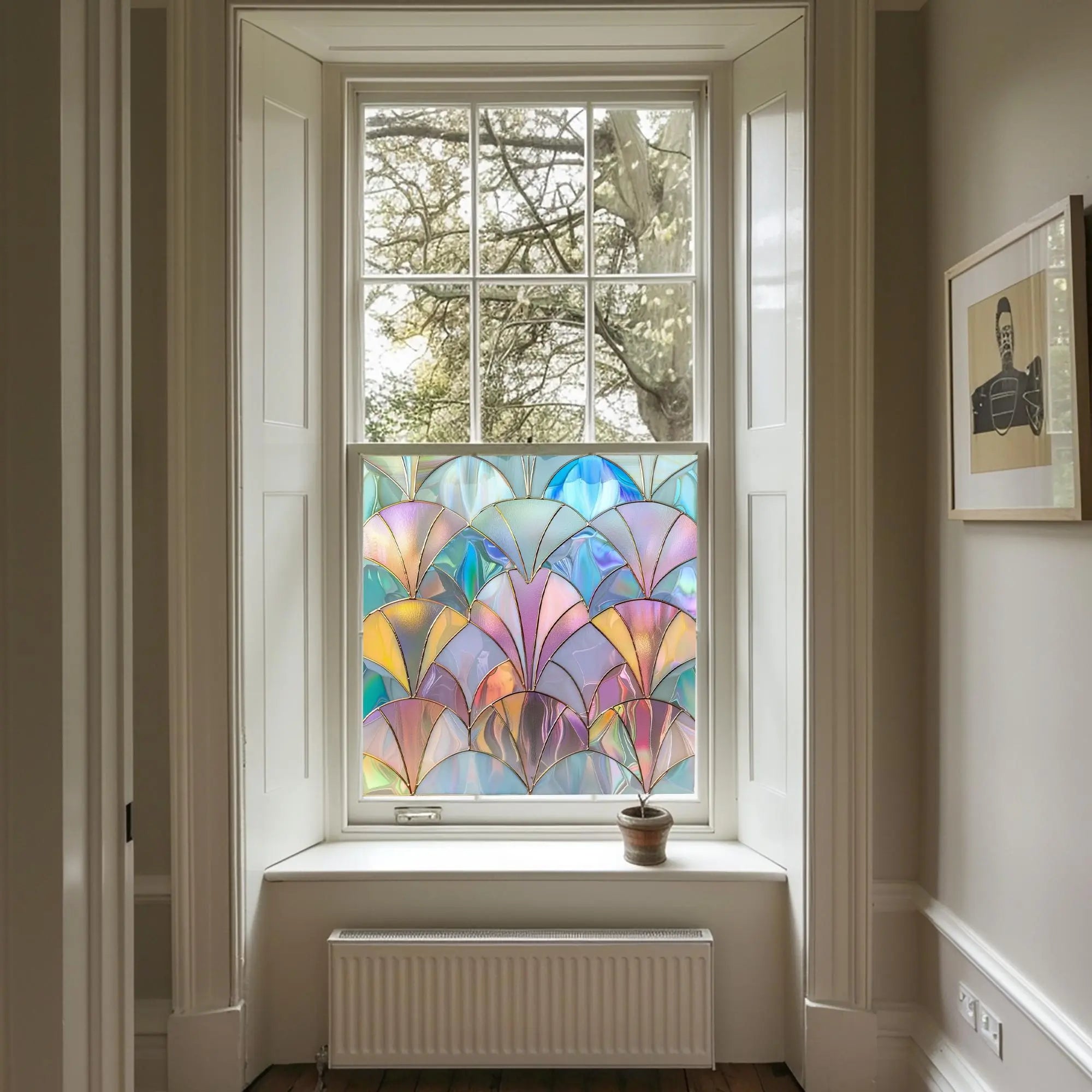 Zinasco Stained Glass Privacy Window Film Creative Windows