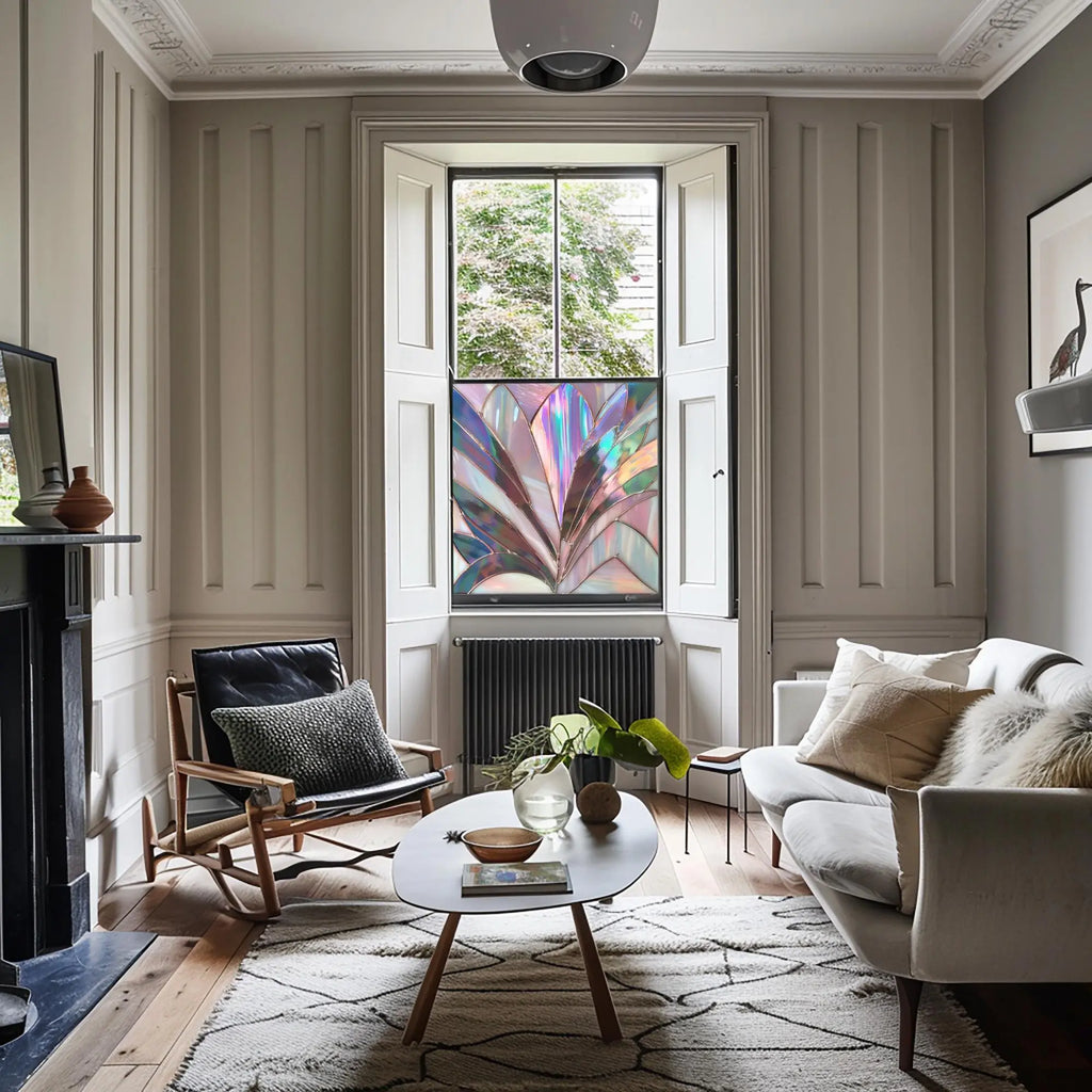 Alezio Privacy Stained Glass Window Film Creative Windows