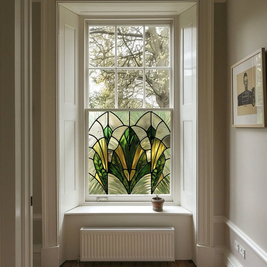 Nesso Privacy Stained Glass Window Film Creative Windows