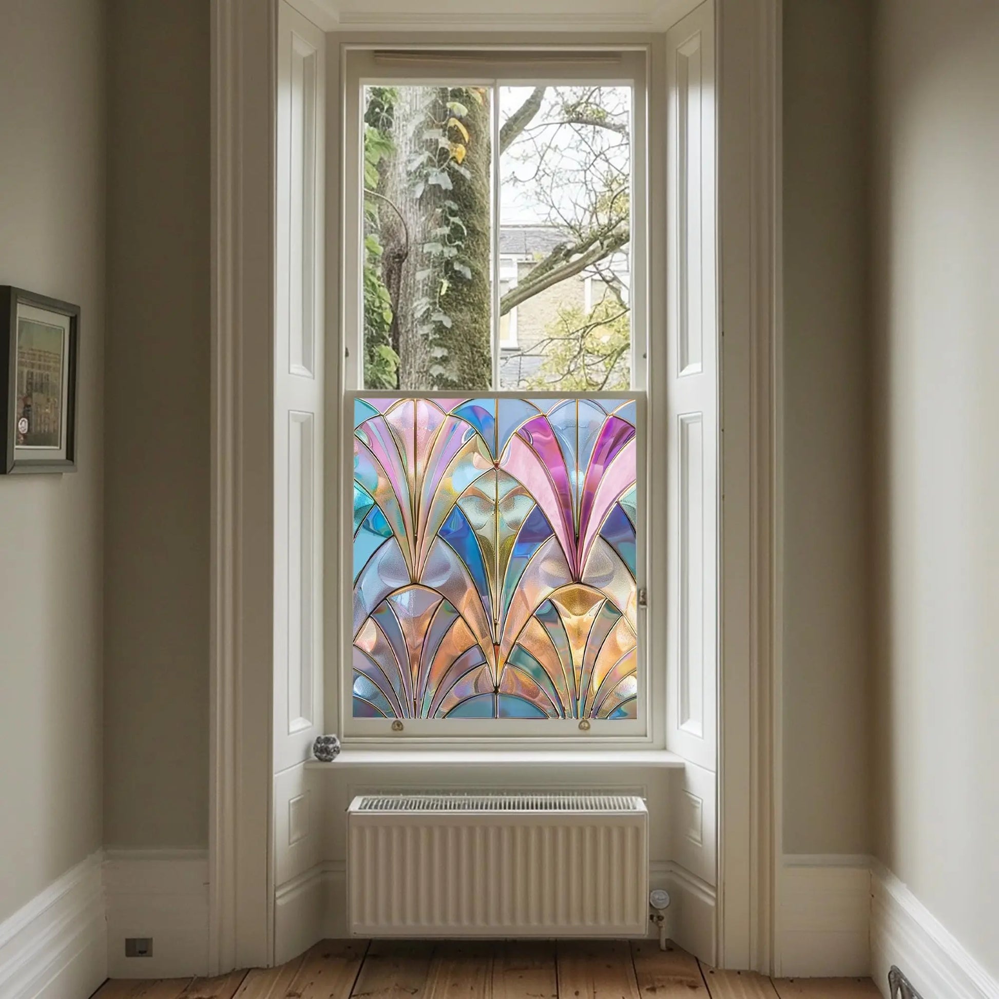 Nonio Stained Glass Privacy Window Film Creative Windows