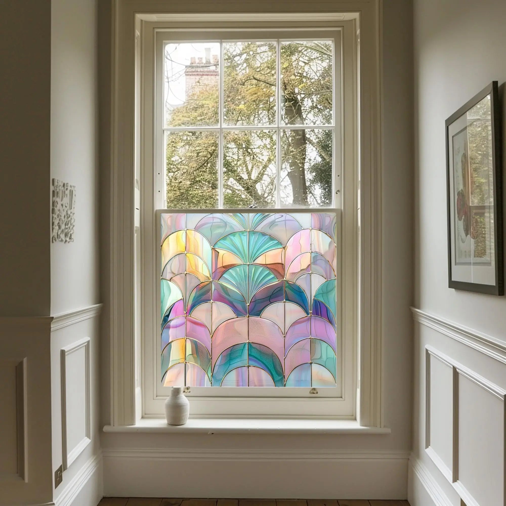 Ales Stained Glass Privacy Window Film Creative Windows