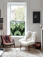 Riolunato Privacy Stained Glass Window Film Creative Windows