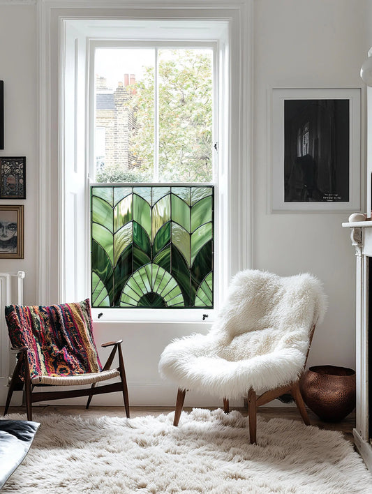 Riolunato Privacy Stained Glass Window Film Creative Windows