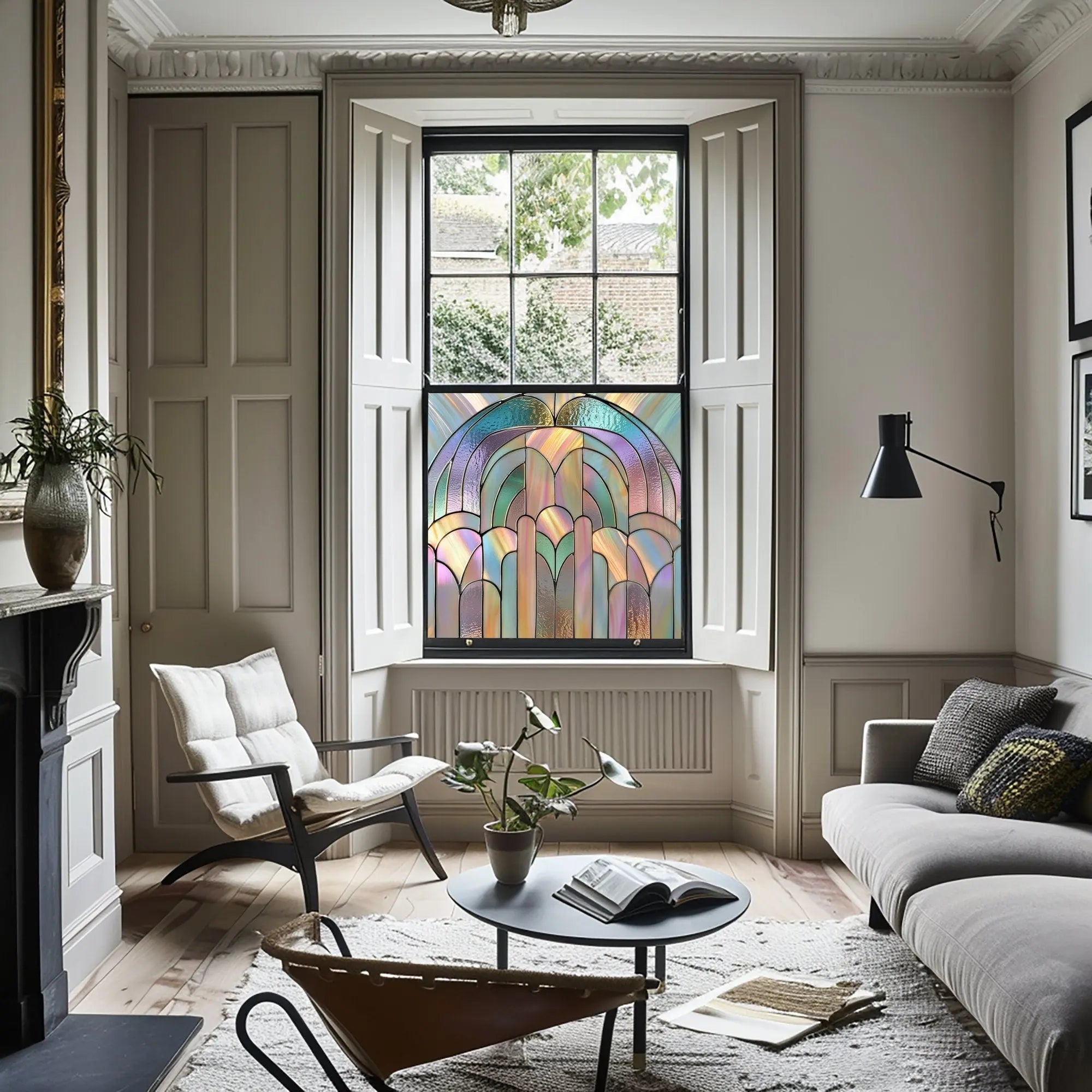 Cuenca Art Deco Window Film For Privacy Creative Windows