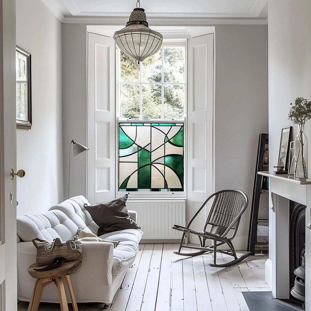 Lizzanello Privacy Stained Glass Window Film Creative Windows