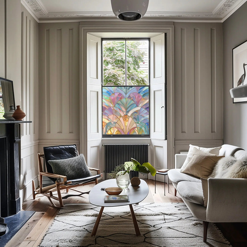 Tusa Stained Glass Widow Film Creative Windows