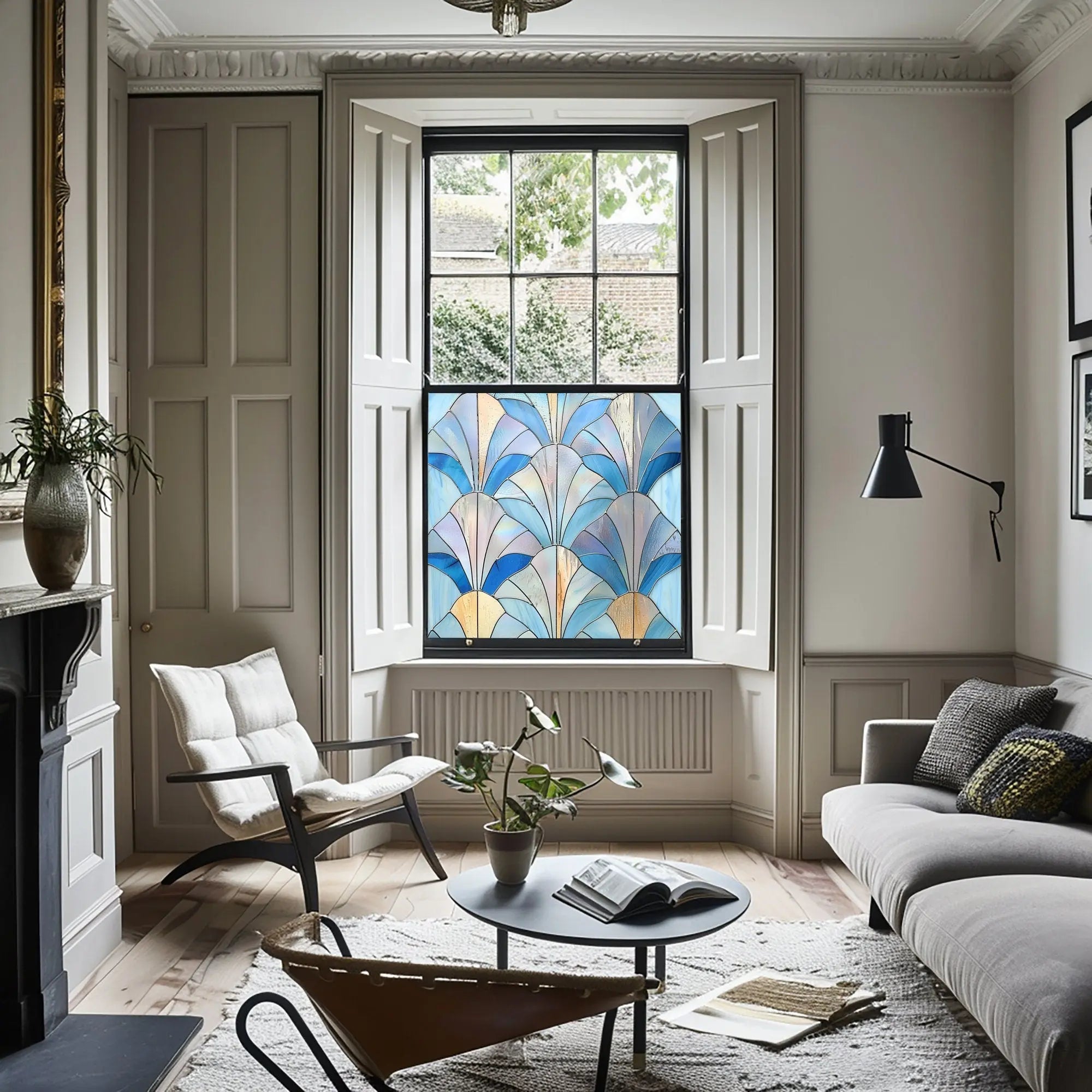 Zevio Stained Glass Window Film Creative Windows
