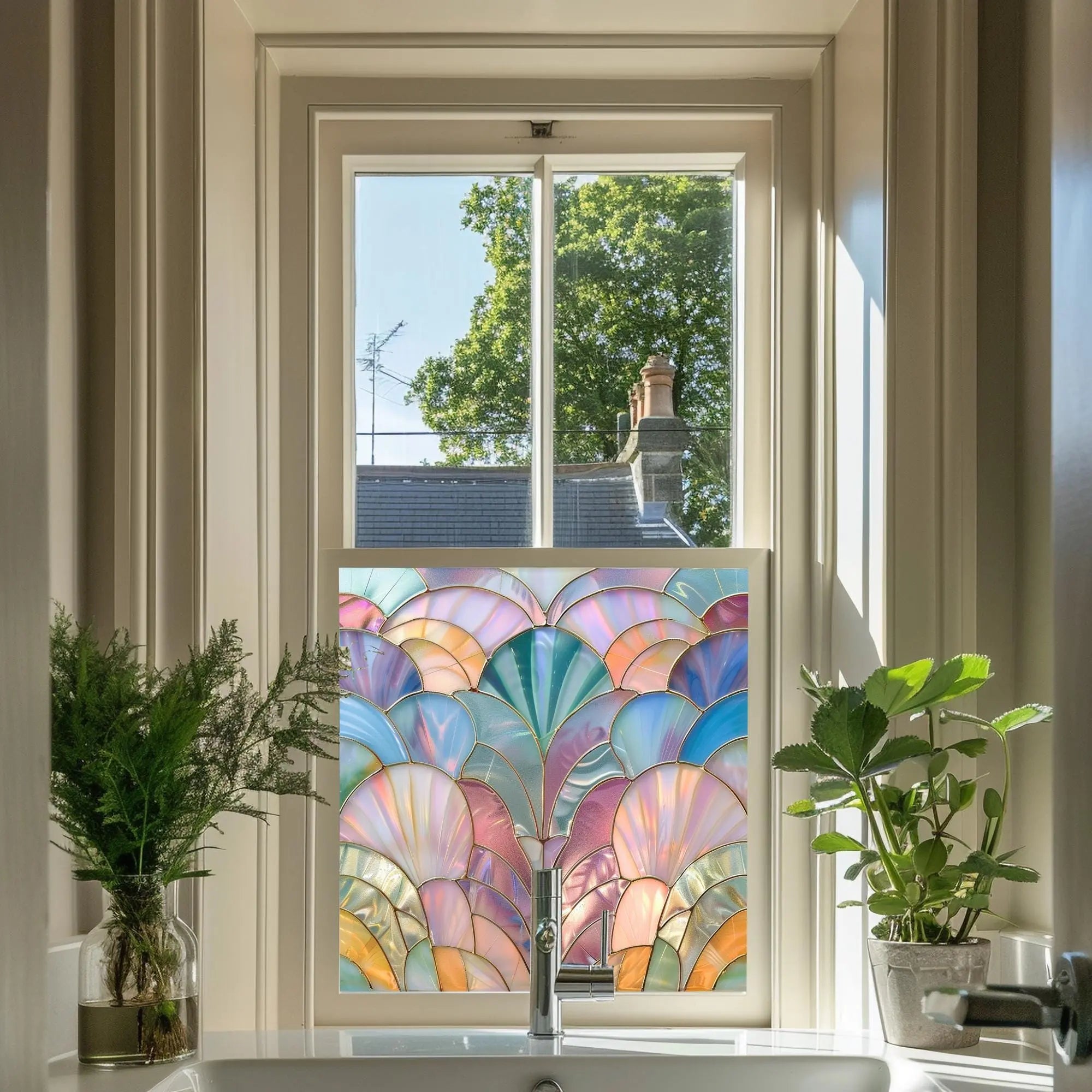 Antequera Art Deco Window Film For Privacy Creative Windows