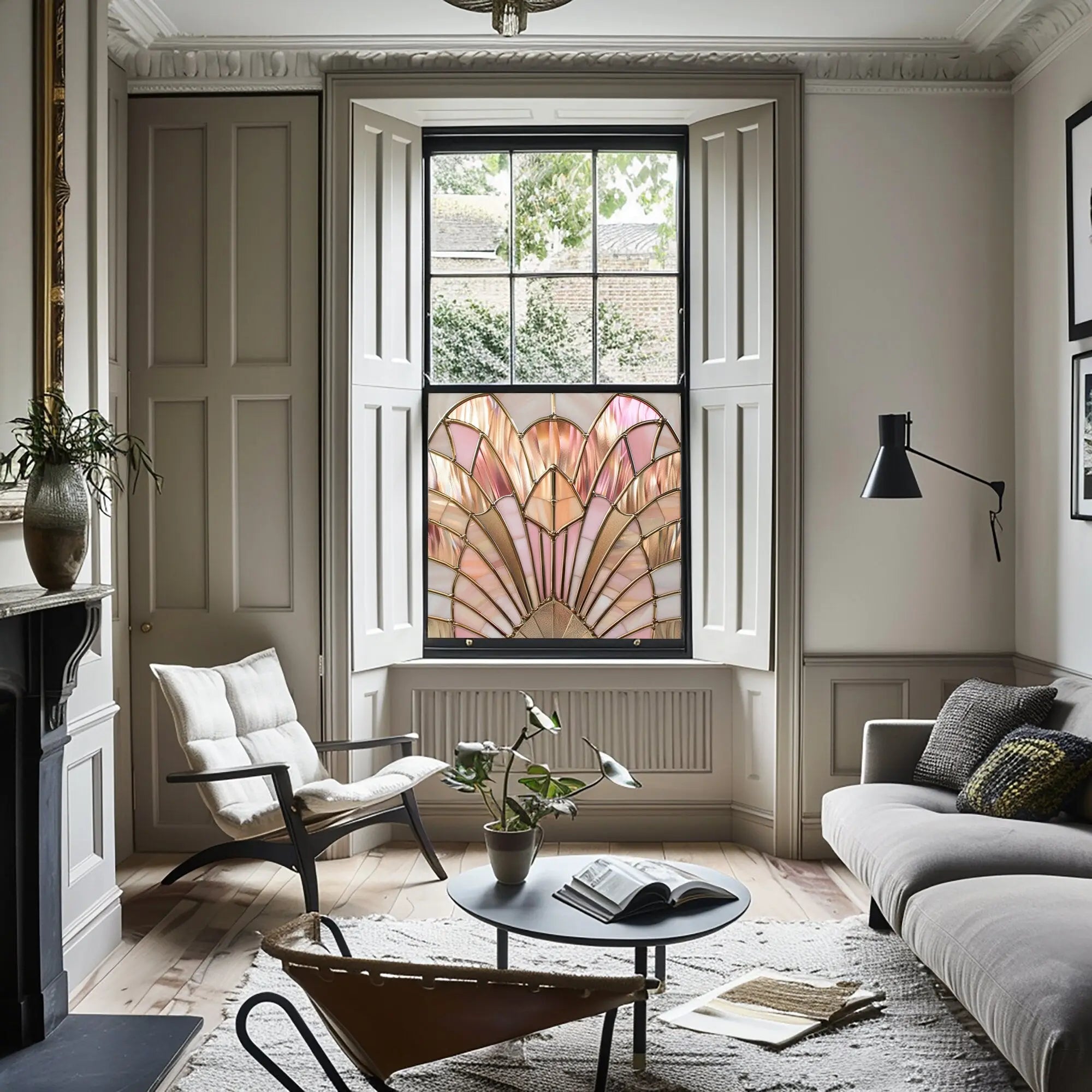 Tula Privacy Stained Glass Window Film Creative Windows