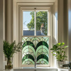 Menfi Privacy Stained Glass Window Film Creative Windows