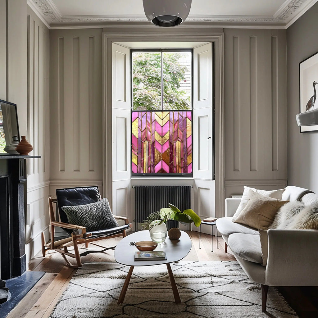 Volpara Stained Glass Privacy Window Film Creative Windows