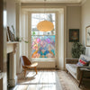 Rainbow Coloured Window Film, Privacy Window Film, Art Deco Window Film, Decorative Window Film, Stained Glass Window Film, Window Film Creative Windows