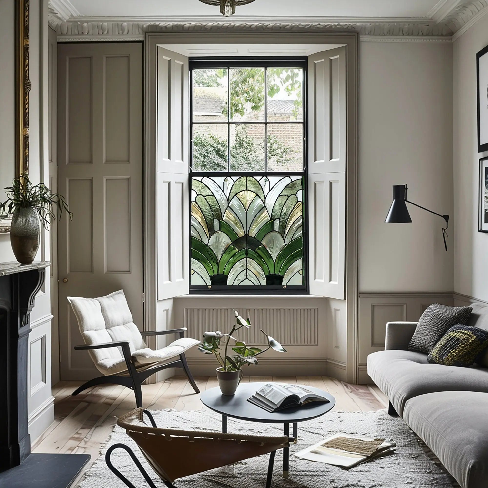 Villesse Privacy Stained Glass Window Film Creative Windows