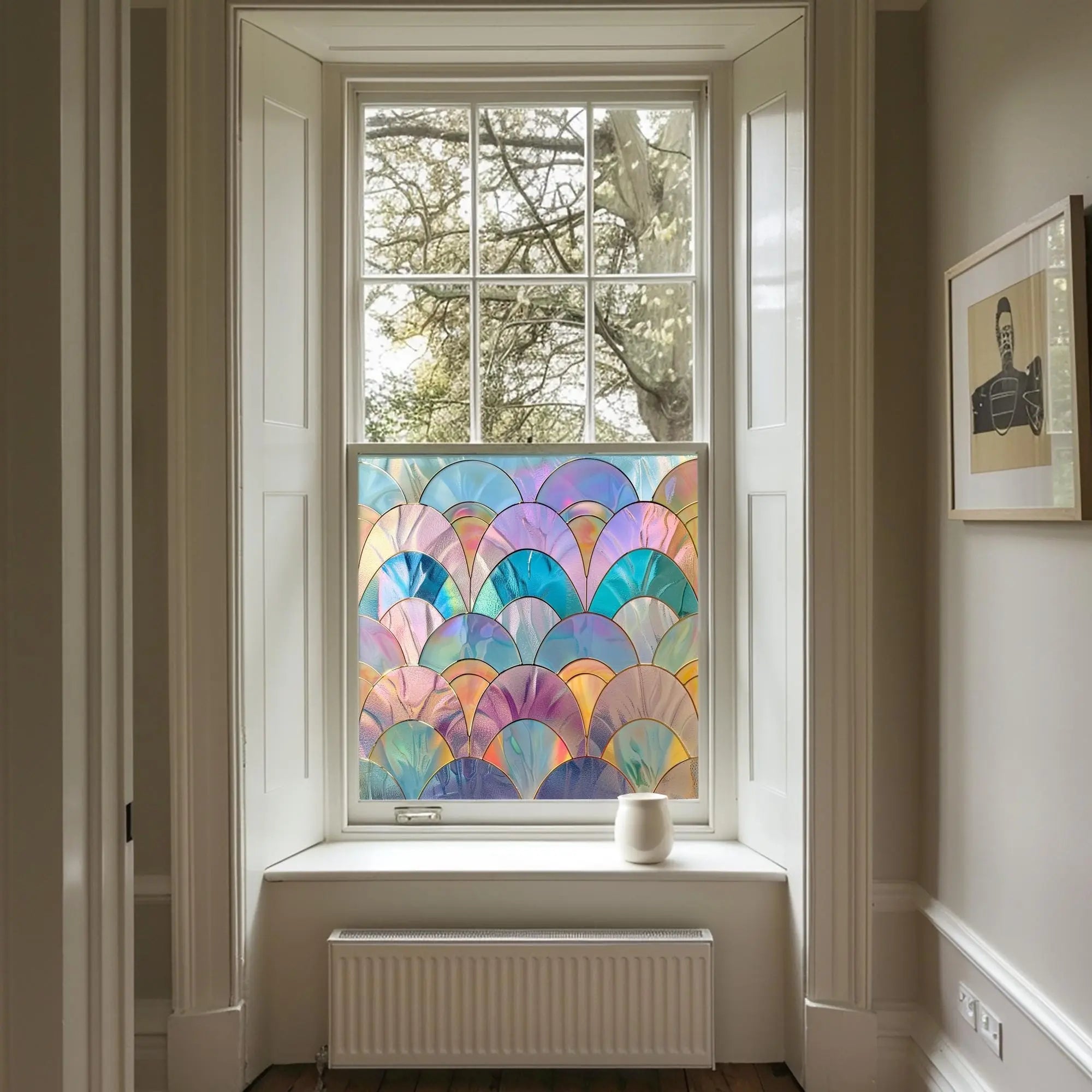 Arba Stained Glass Privacy Window Film Creative Windows