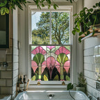 Volpedo Privacy Stained Glass Window Film Creative Windows