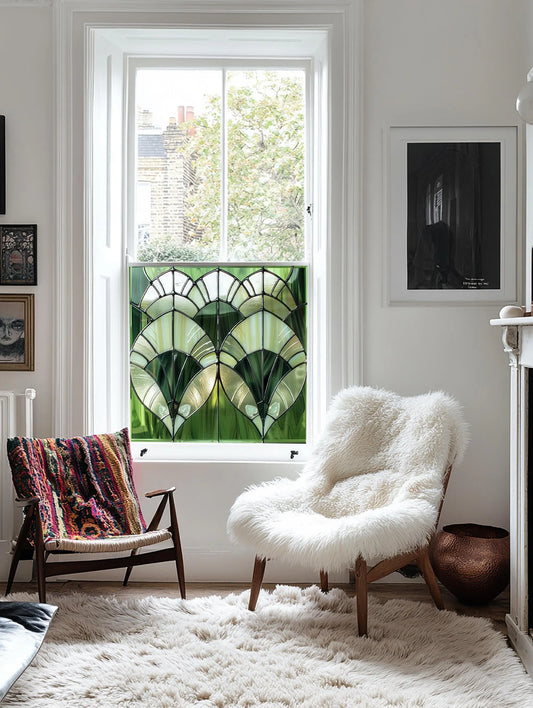 Azzate Privacy Stained Glass Window Film Creative Windows