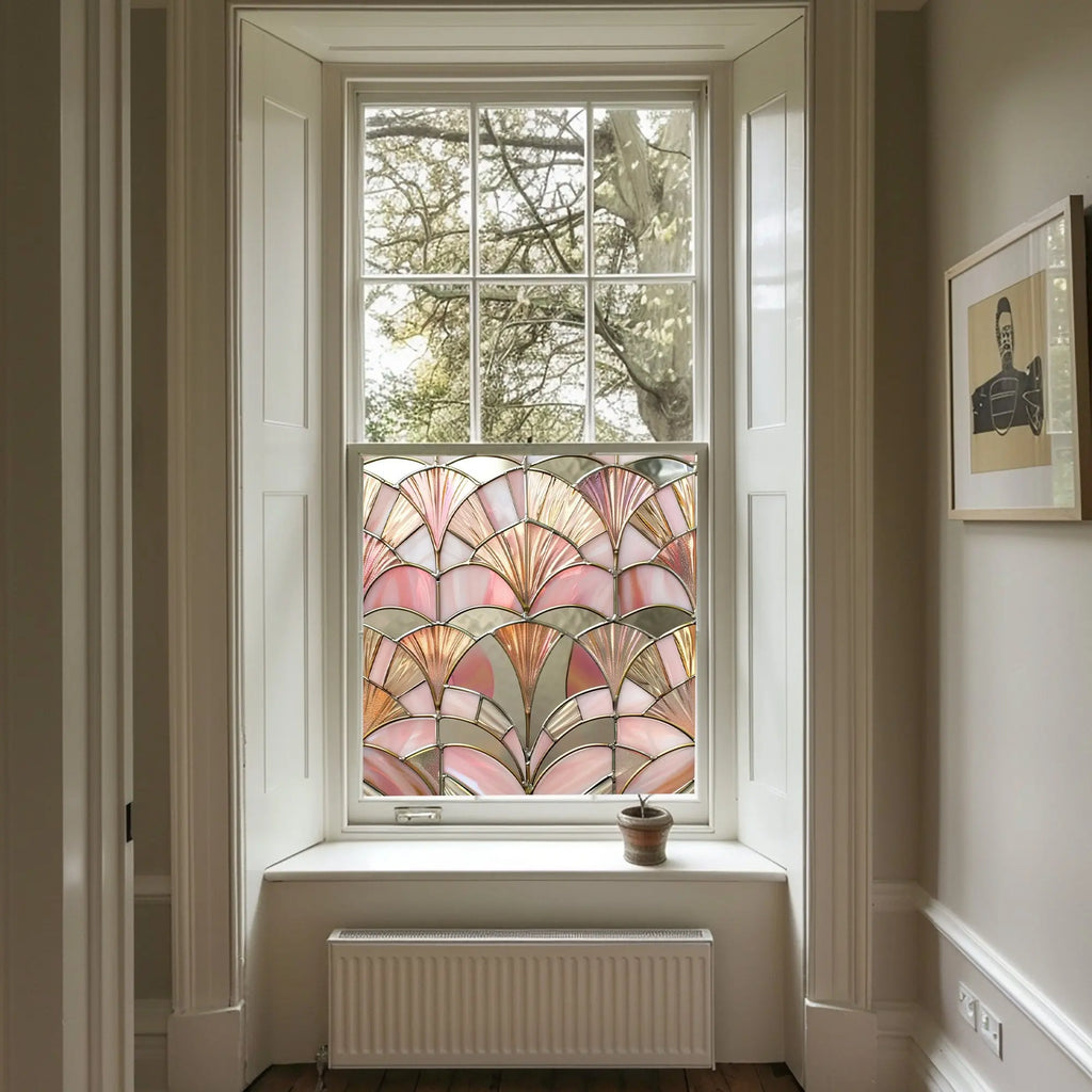 Tuili Privacy Stained Glass Window Film Creative Windows
