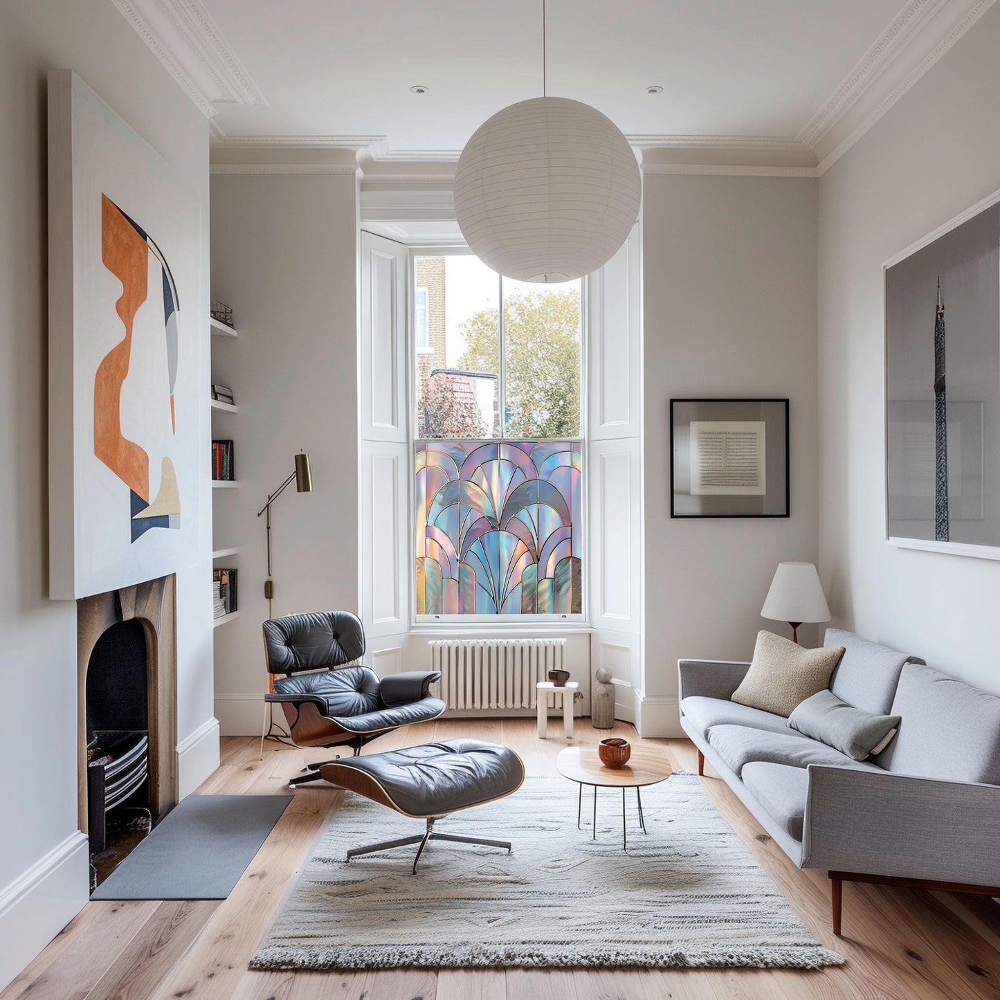 Window Film, Privacy Window Film, Art Deco Window Film, Decorative Window Film, Window, Coloured Window Film, Stained Glass Window Film Creative Windows