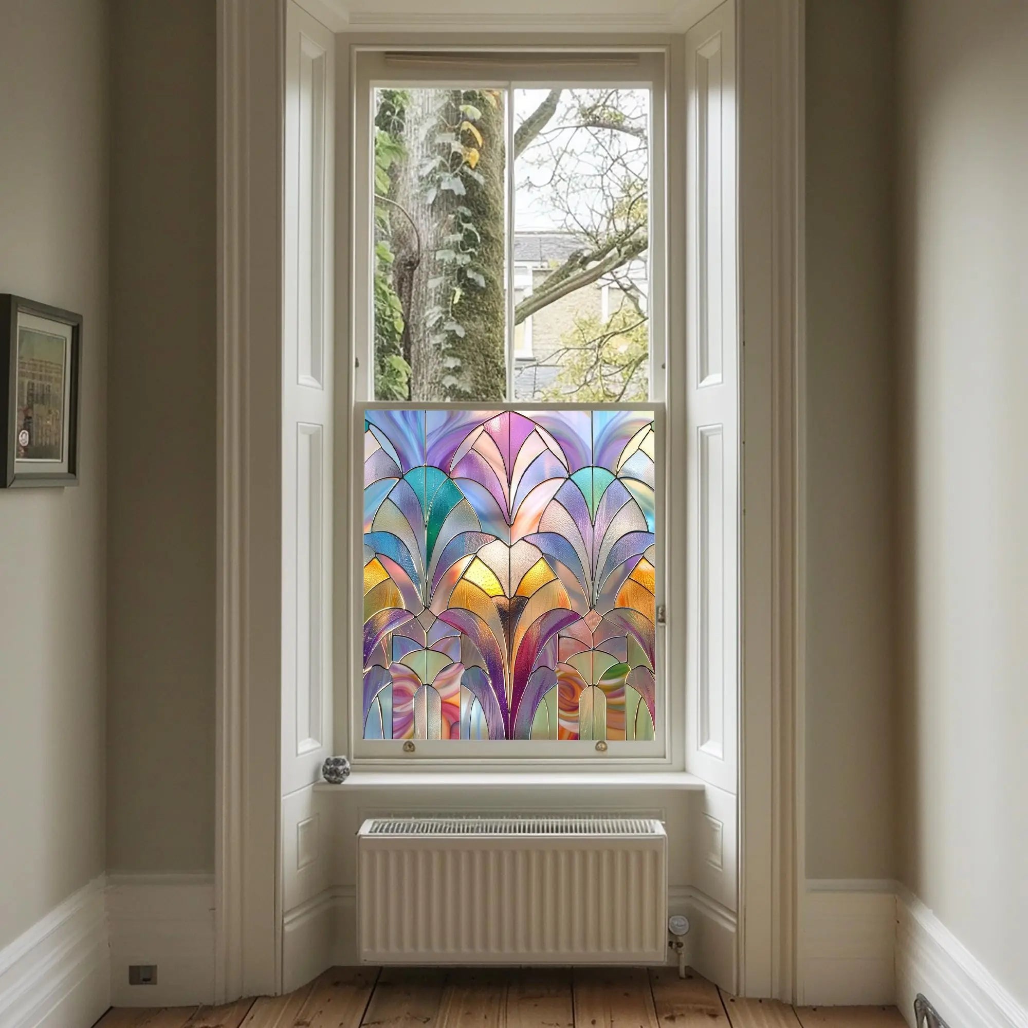 Ardore Privacy Stained Glass Window Film Creative Windows