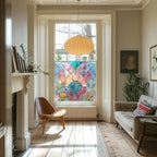 Anzi Stained Glass Privacy Window Film Creative Windows