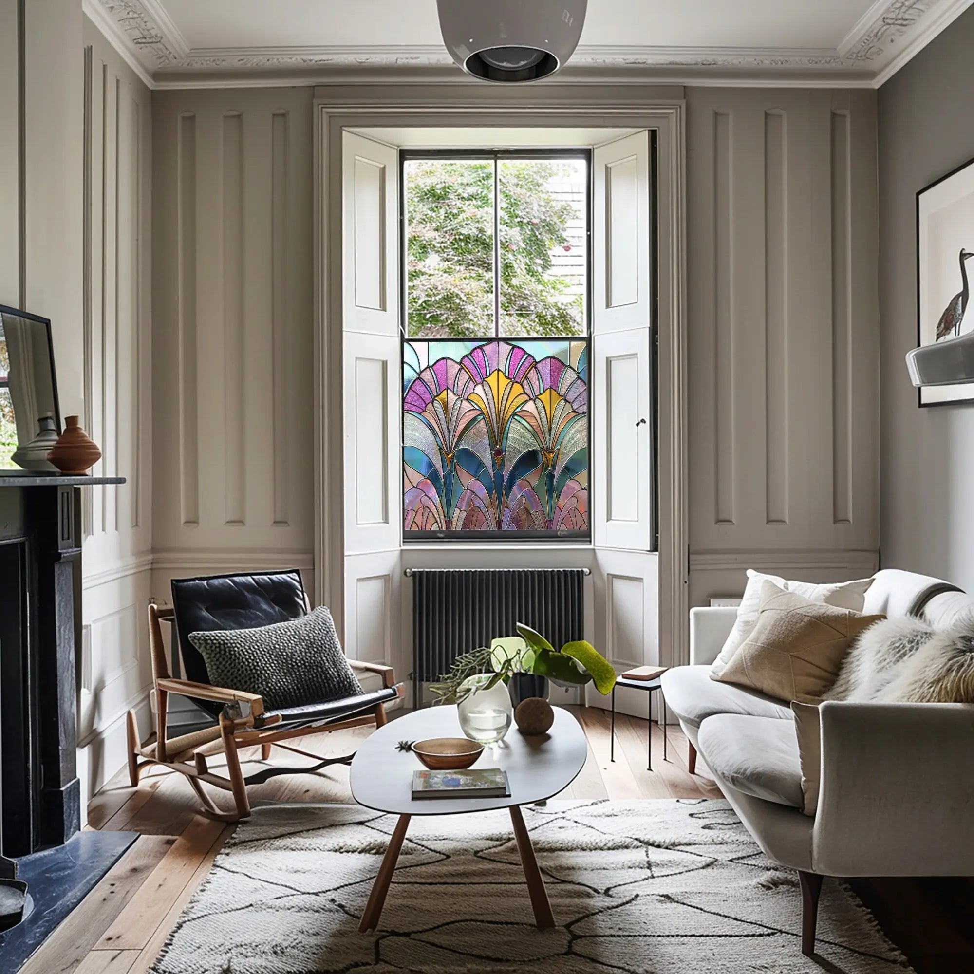 Zimella Stained Glass Window Film Creative Windows