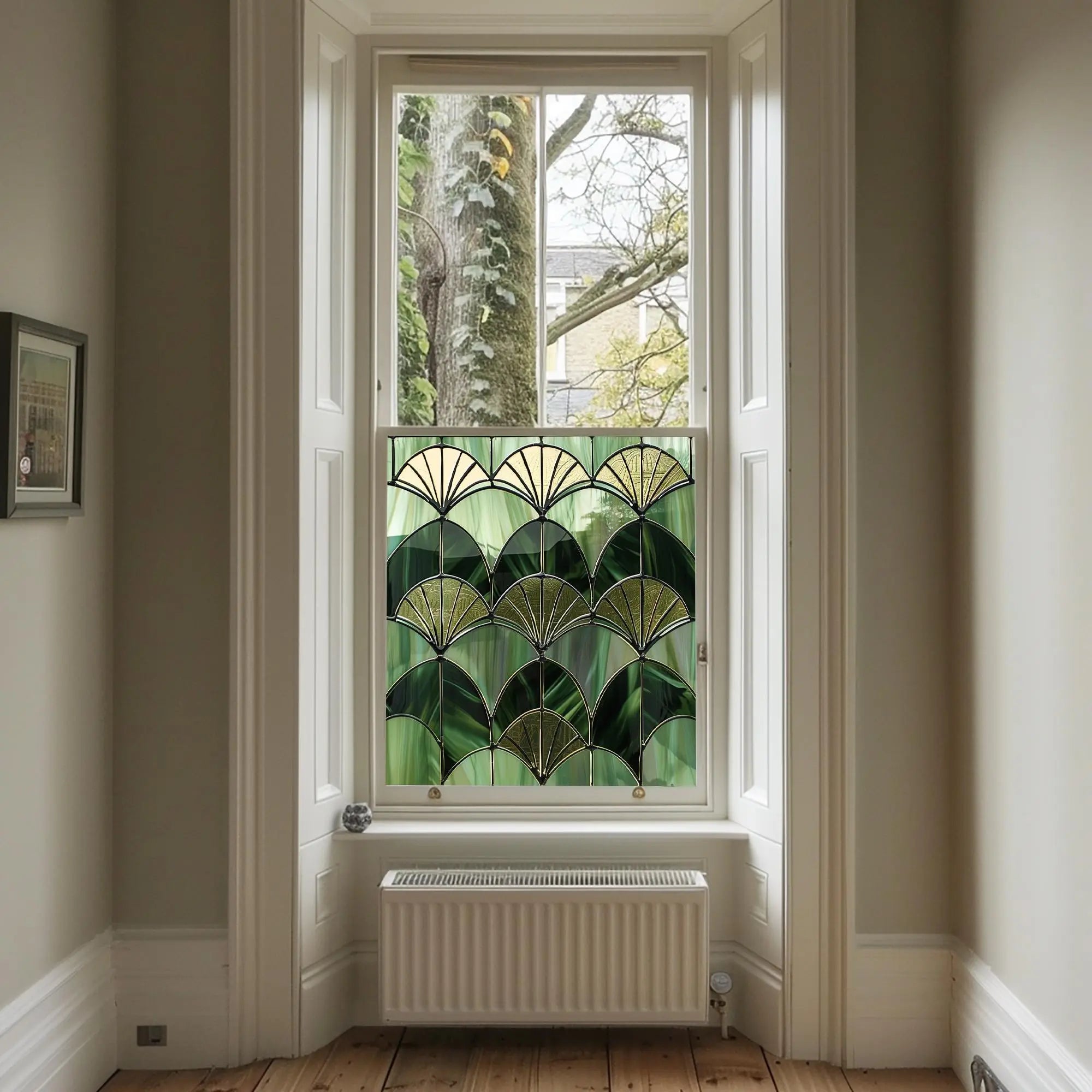 Rogeno Art Deco Privacy Window Film Creative Windows