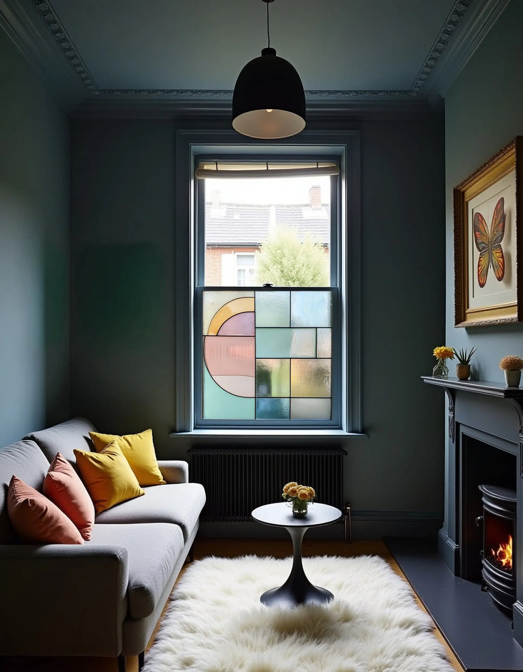 Minimal Geometric Window Privacy Film