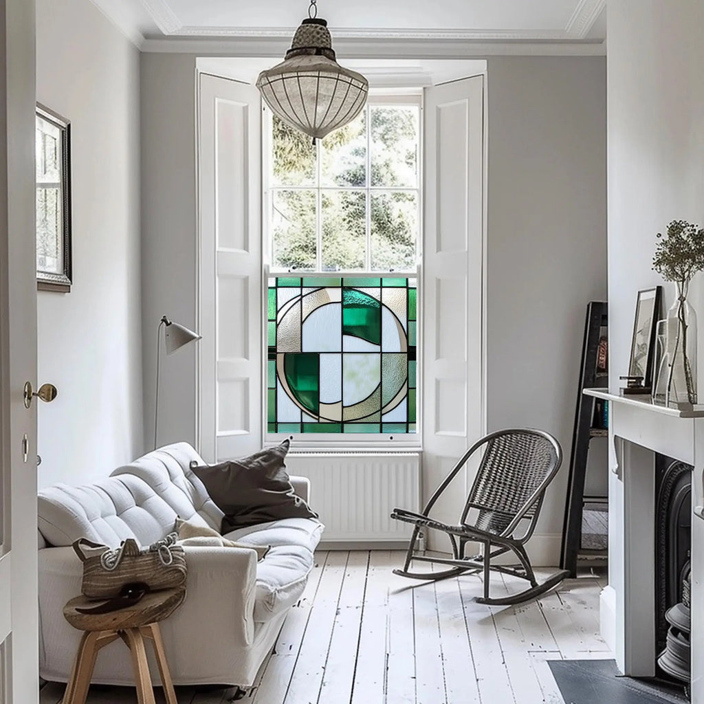 Ivrea Privacy Stained Glass Window Film Creative Windows