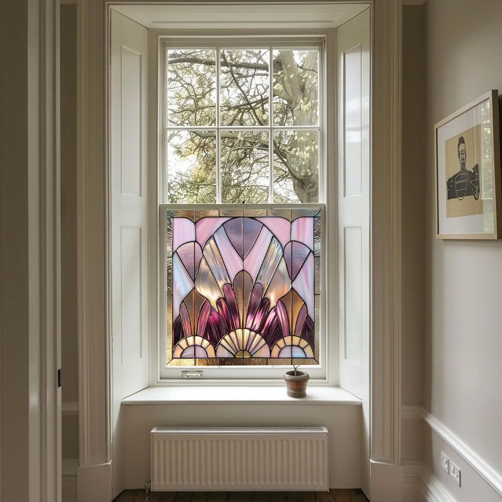 Isso Stained Glass Privacy Window Film Creative Windows