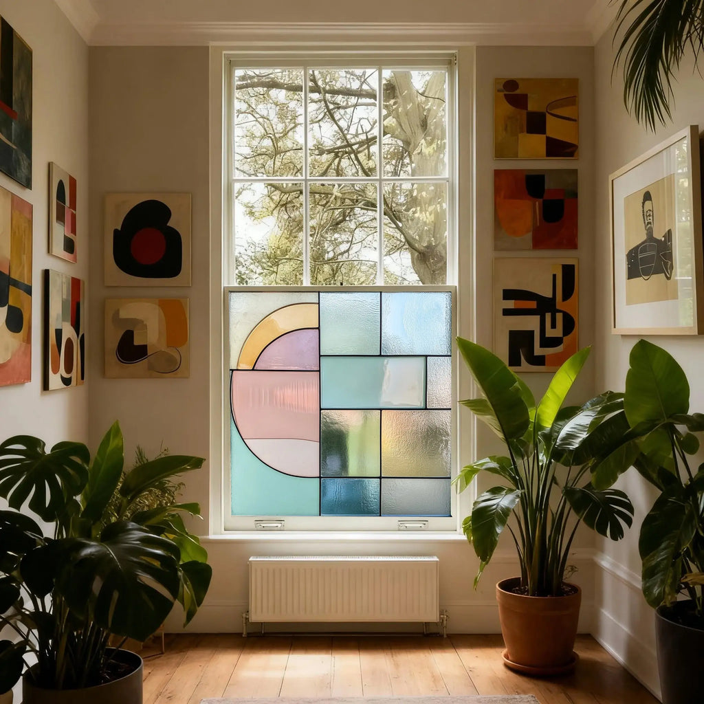 Minimal Geometric Window Privacy Film