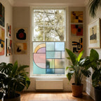 Minimal Geometric Window Privacy Film