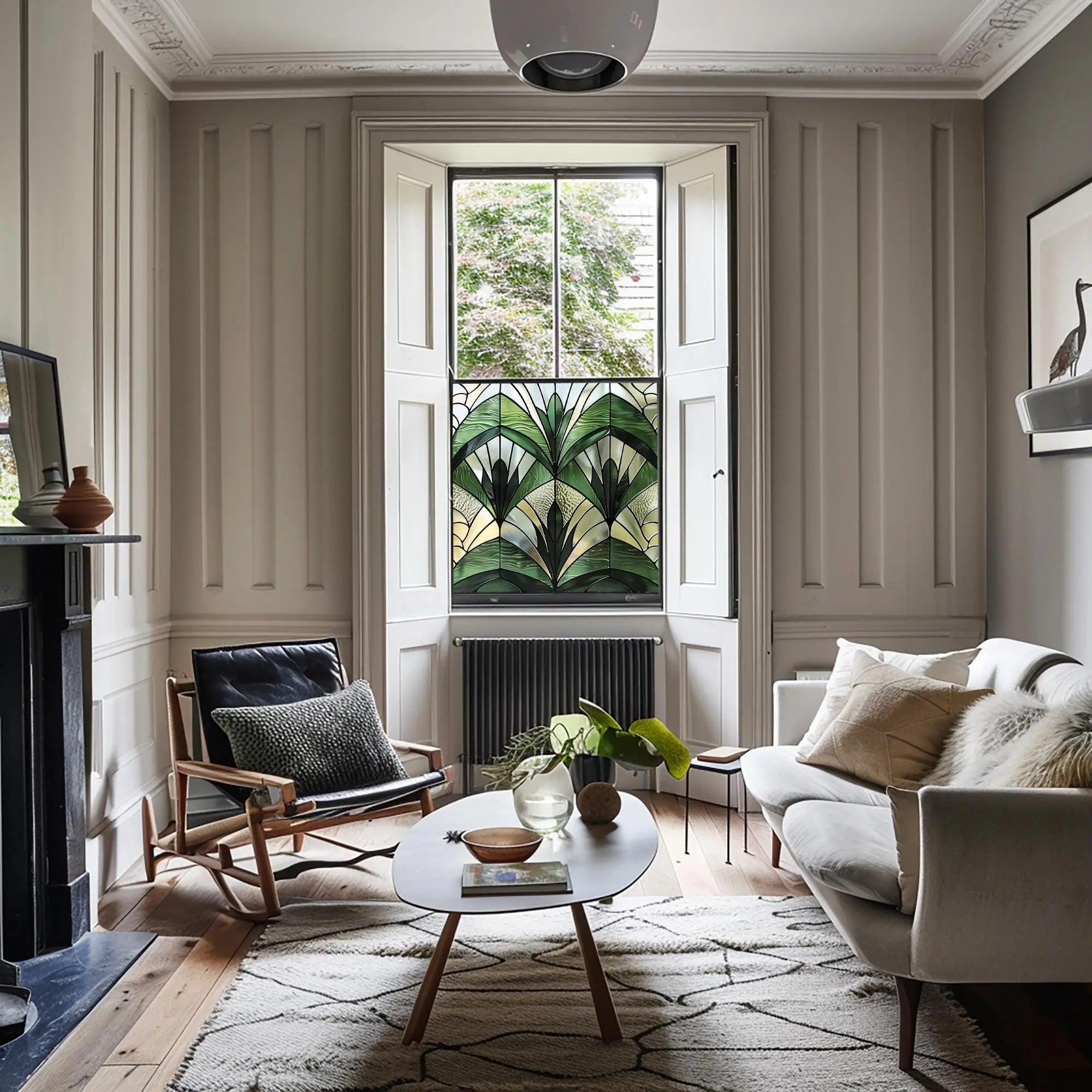 Duno Stained Glass Privacy Window Film Creative Windows