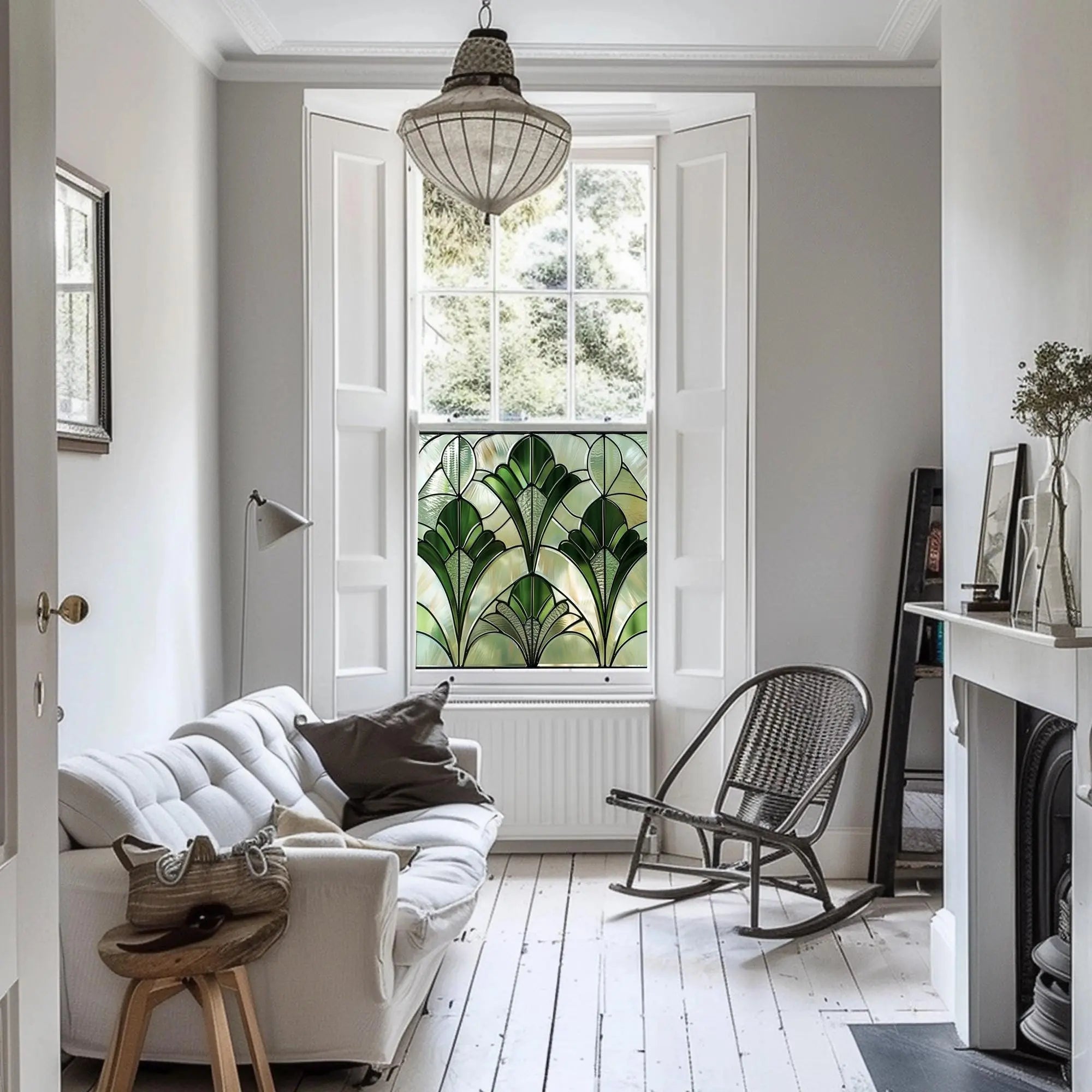 Guadix Art Deco Stained Glass Window Film Creative Windows