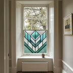 Livraga Blue Decorative Privacy Window Film Creative Windows