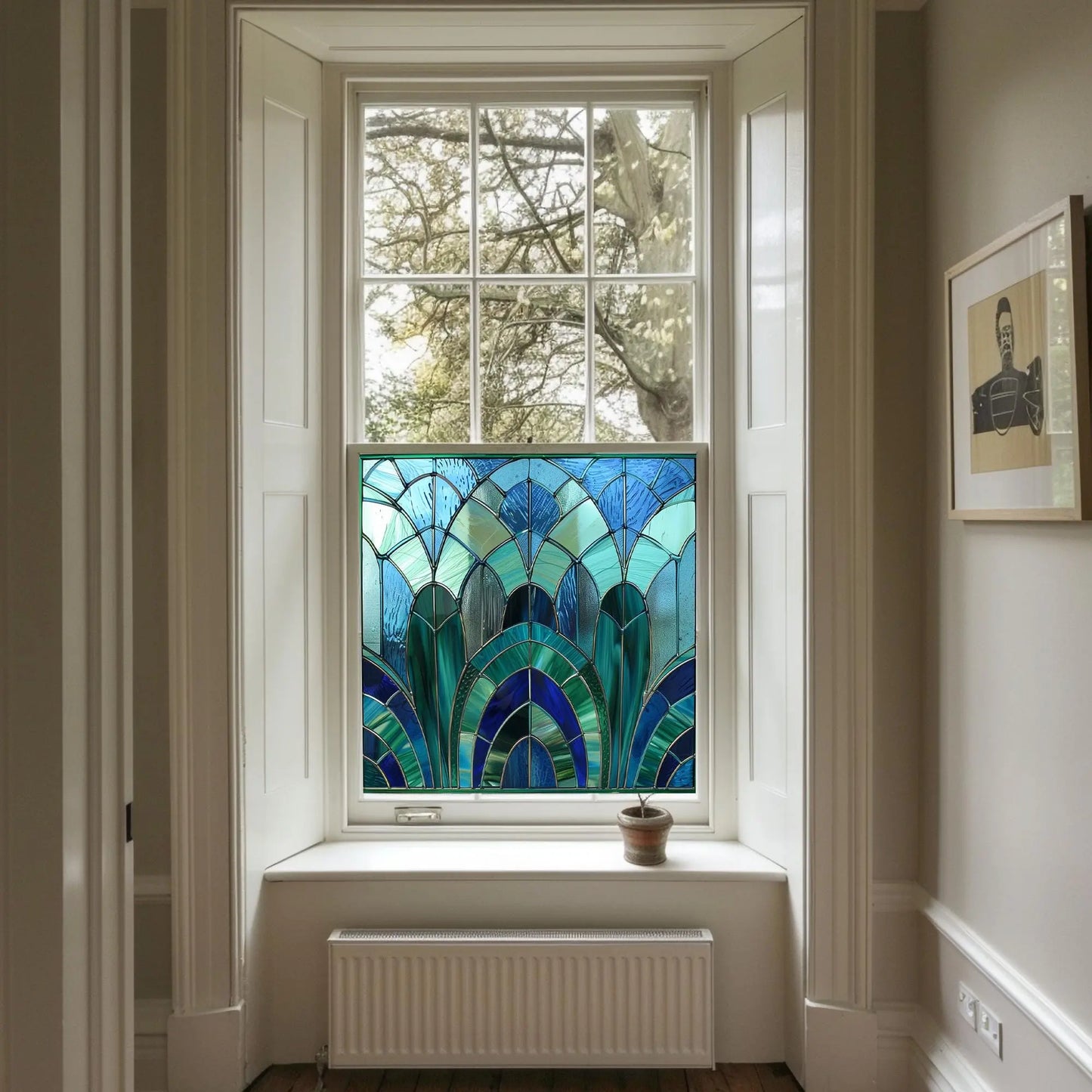 Aprilia Stained Glass Privacy Window Film Creative Windows