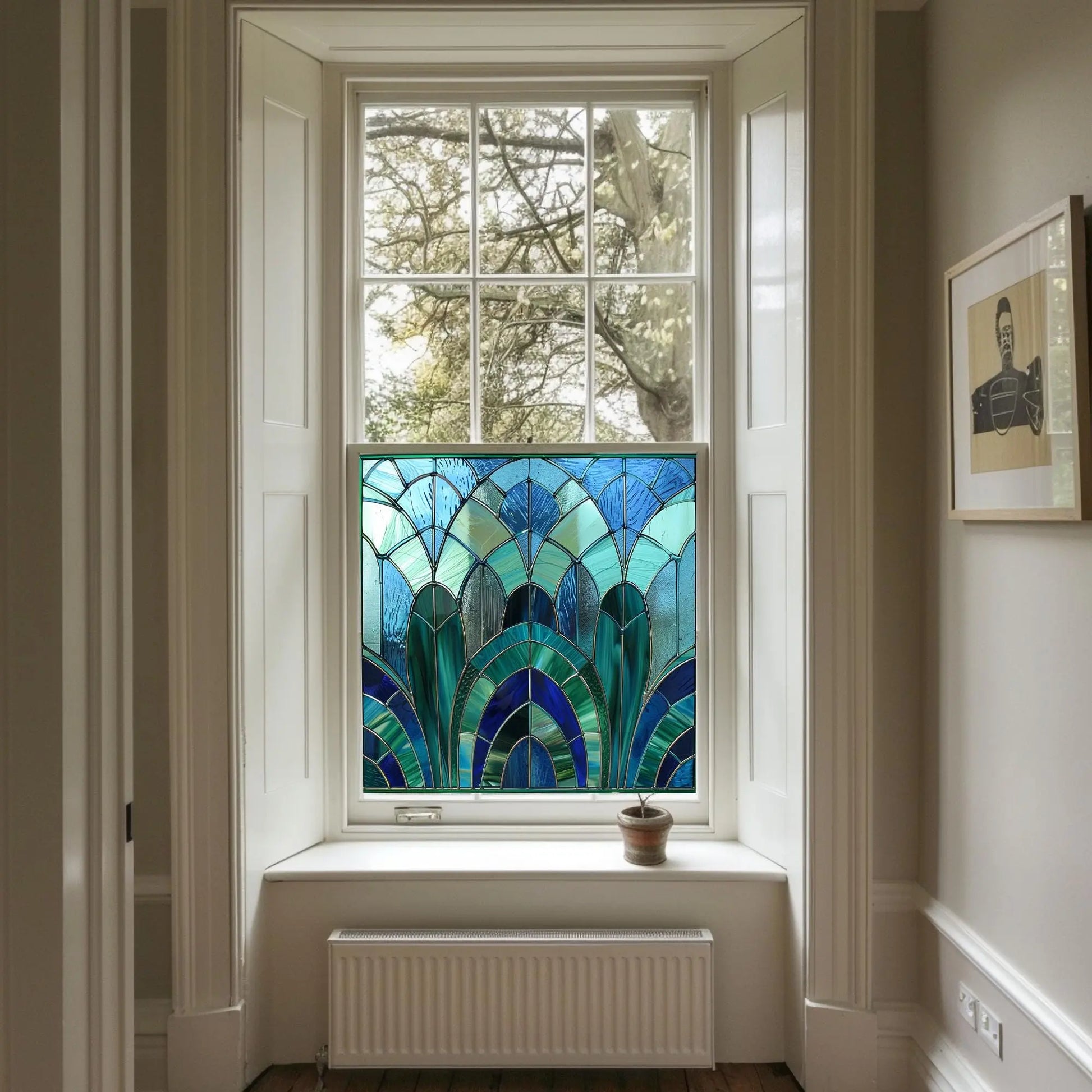 Aprilia Stained Glass Privacy Window Film Creative Windows