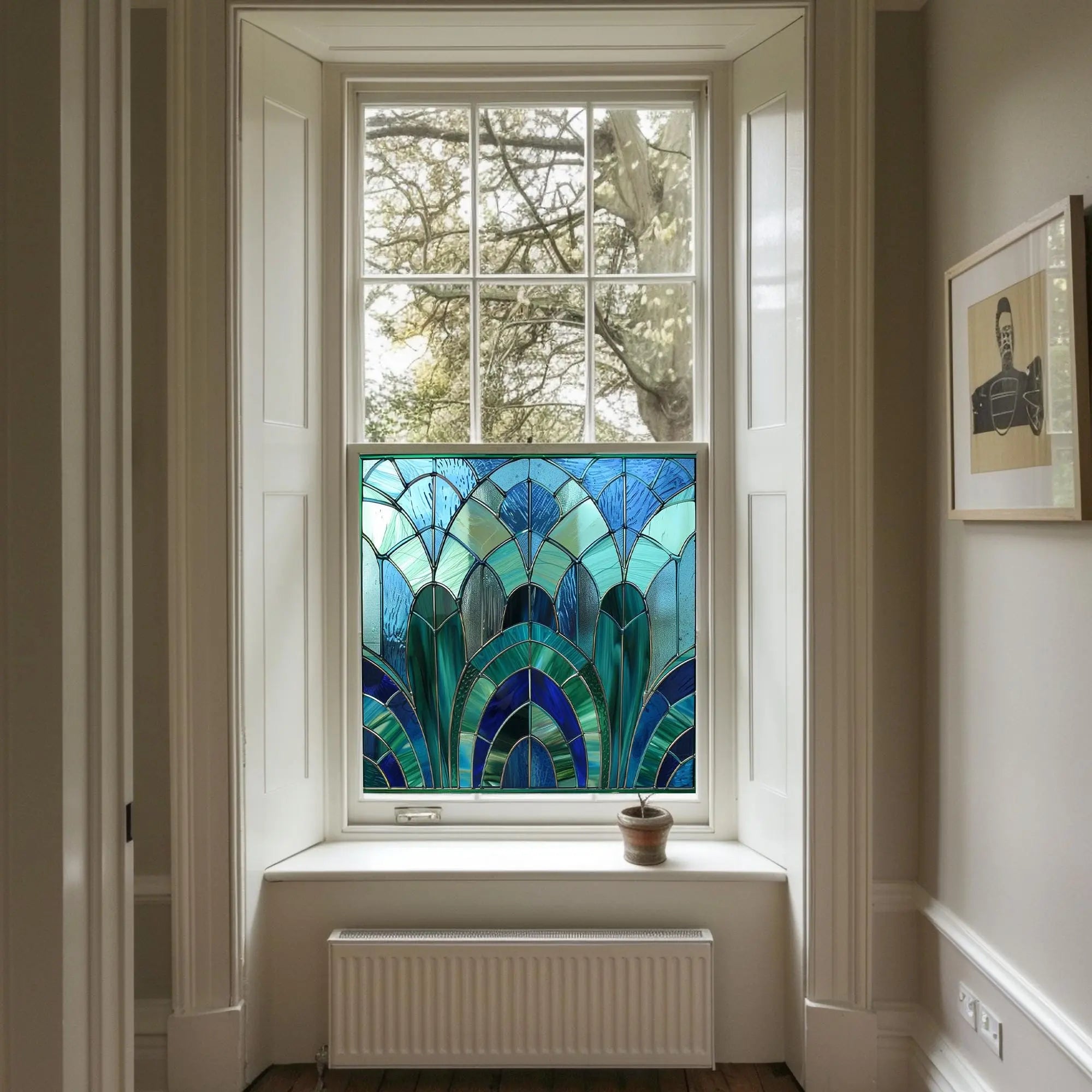 Aprilia Stained Glass Privacy Window Film Creative Windows