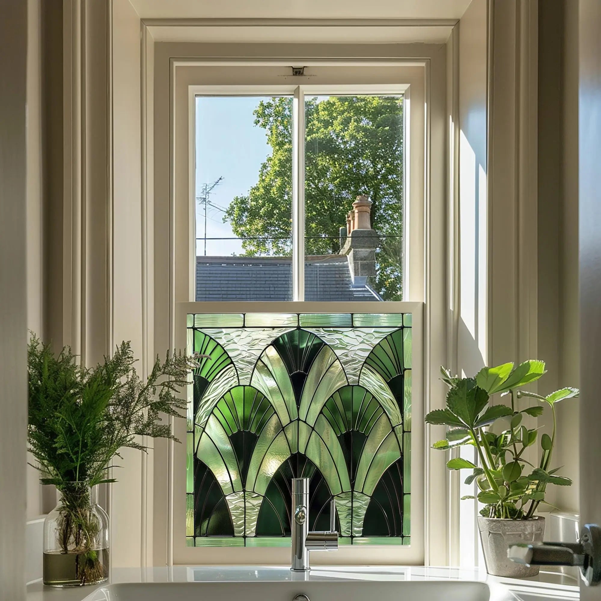 Jenne Stained Glass Privacy Window Film Creative Windows