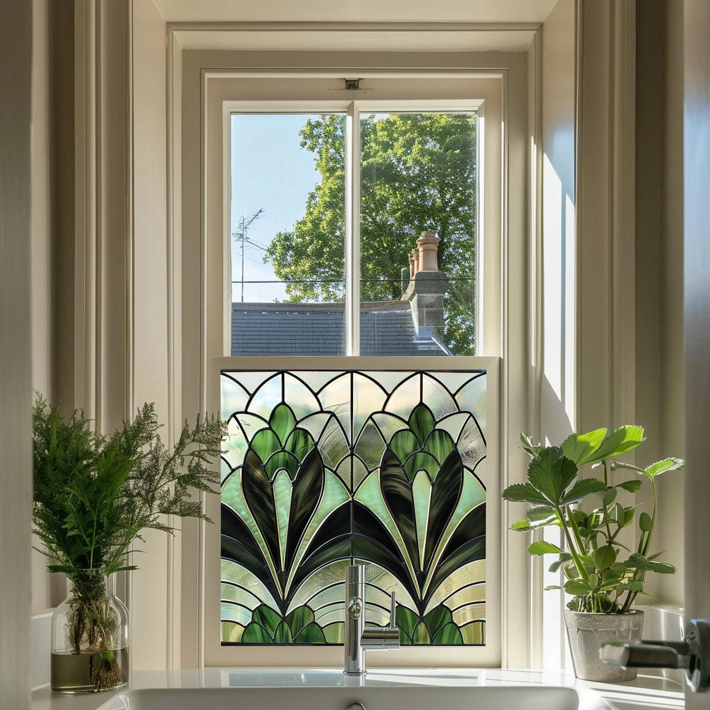 Guiglia Stained Glass Privacy Window Film Creative Windows