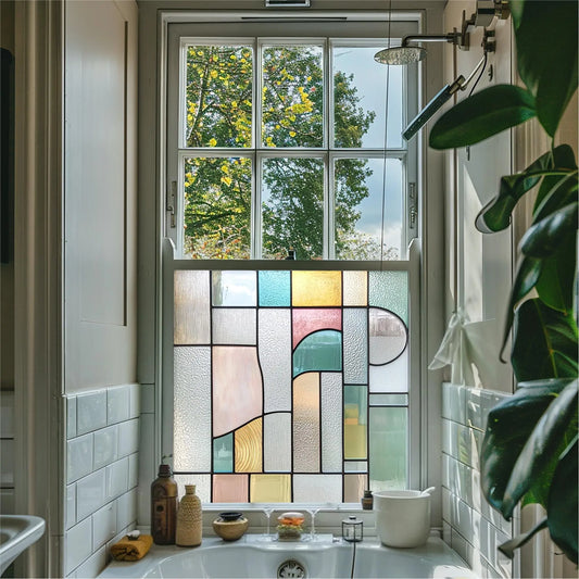 Arcene Privacy Stained Glass Window Film Creative Windows