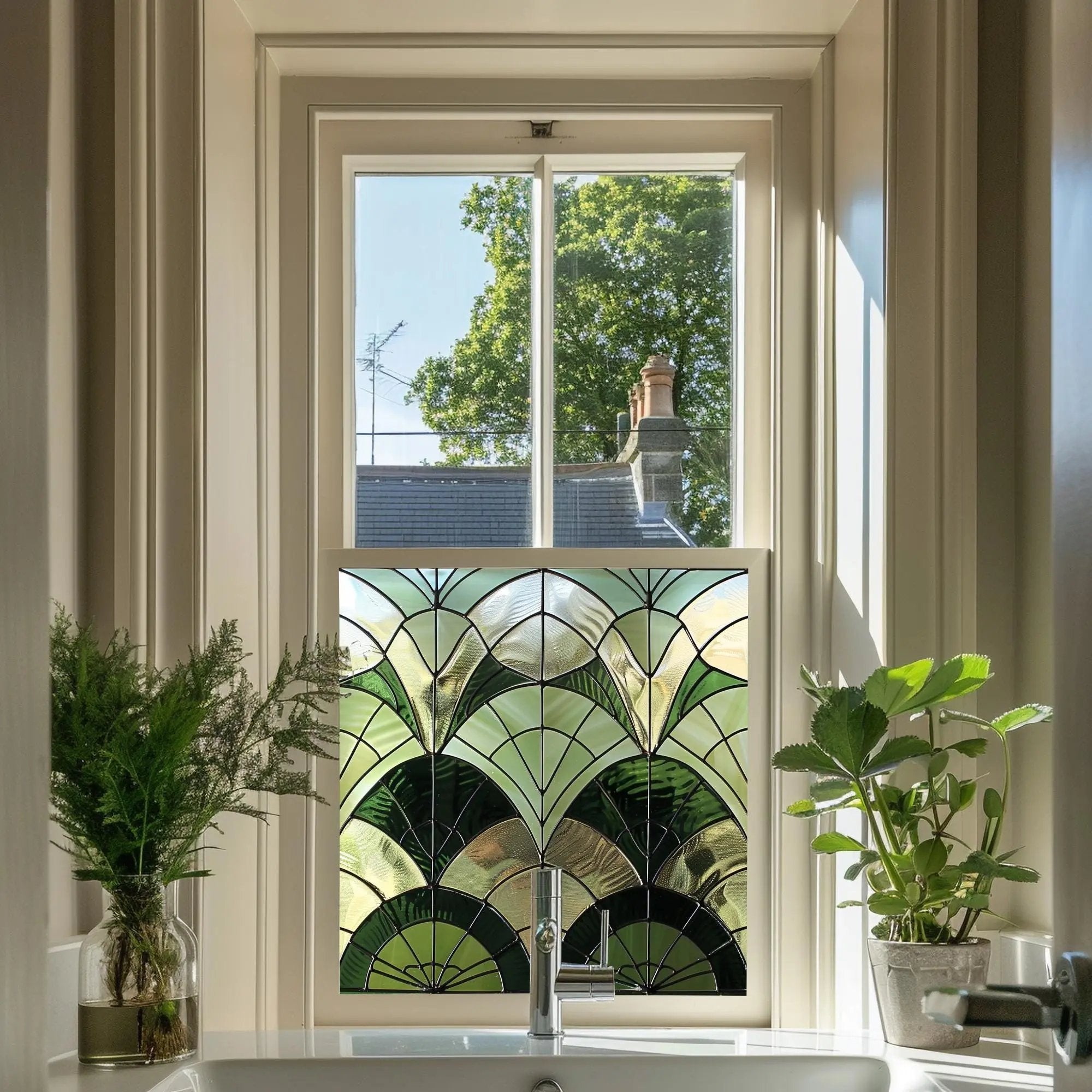 Arsiero Stained Glass Privacy Window Film Creative Windows